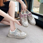 Women's Athletic Sneakers with Cushioned Sole and Ergonomic Design