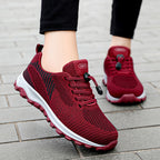 Women's Breathable Running Shoes with Non-Slip Sole and Flexible Upper