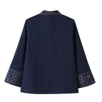 Women's Elegant Embellished Sleeve Jacket