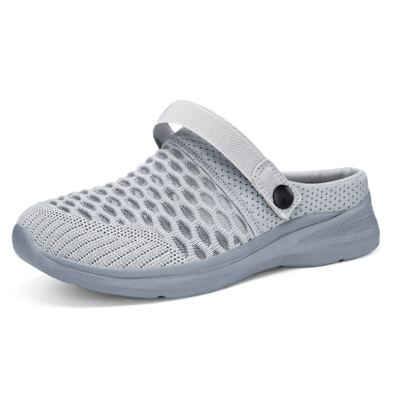 Women's Breathable Casual Clogs with Practical Heel Strap