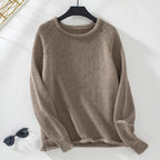 Women's Cozy Wide-Cut Knit Sweater