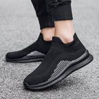Women's Breathable Sneakers with Elastic Shaft