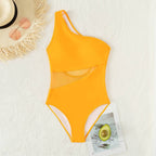 Women's Asymmetrical One-Piece Swimsuit