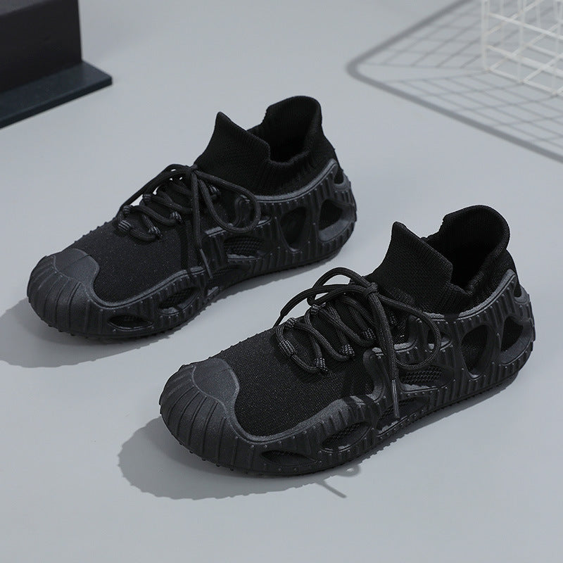 Women's Athletic Casual Shoes with Breathable Mesh and Shock-Absorbing Sole