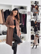 Women's Long Elegant Winter Jacket