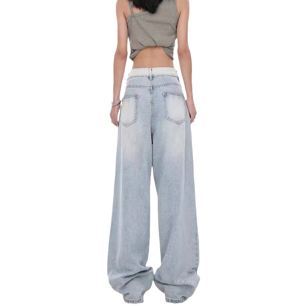 Women's High-Waisted Baggy Jeans