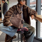 Women's Luxurious Faux Fur Coat
