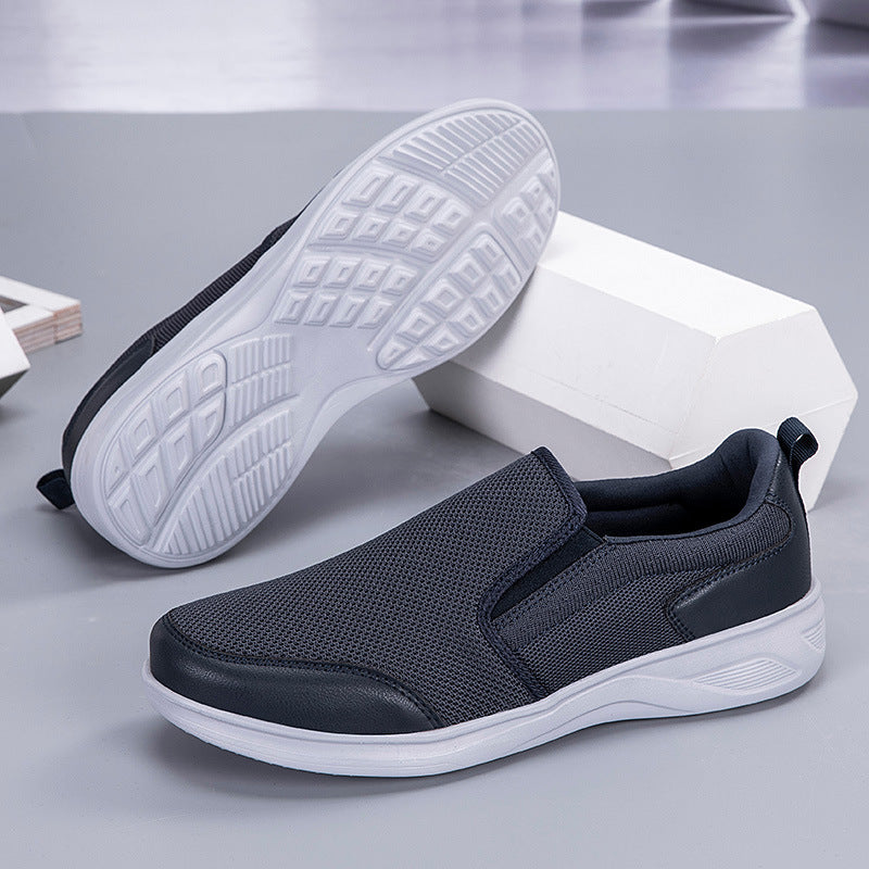 Women's Breathable Slip-On Sneakers with Shock-Absorbing Sole