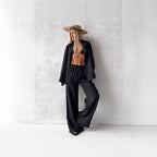 Women's Airy Pantsuit with Relaxed Fit