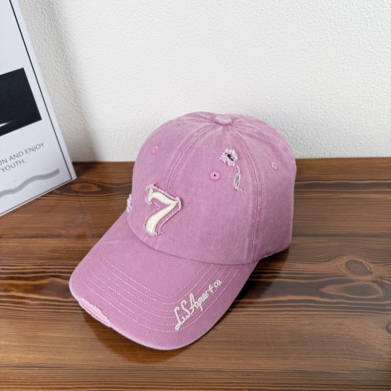 Men's Distressed Vintage Baseball Cap