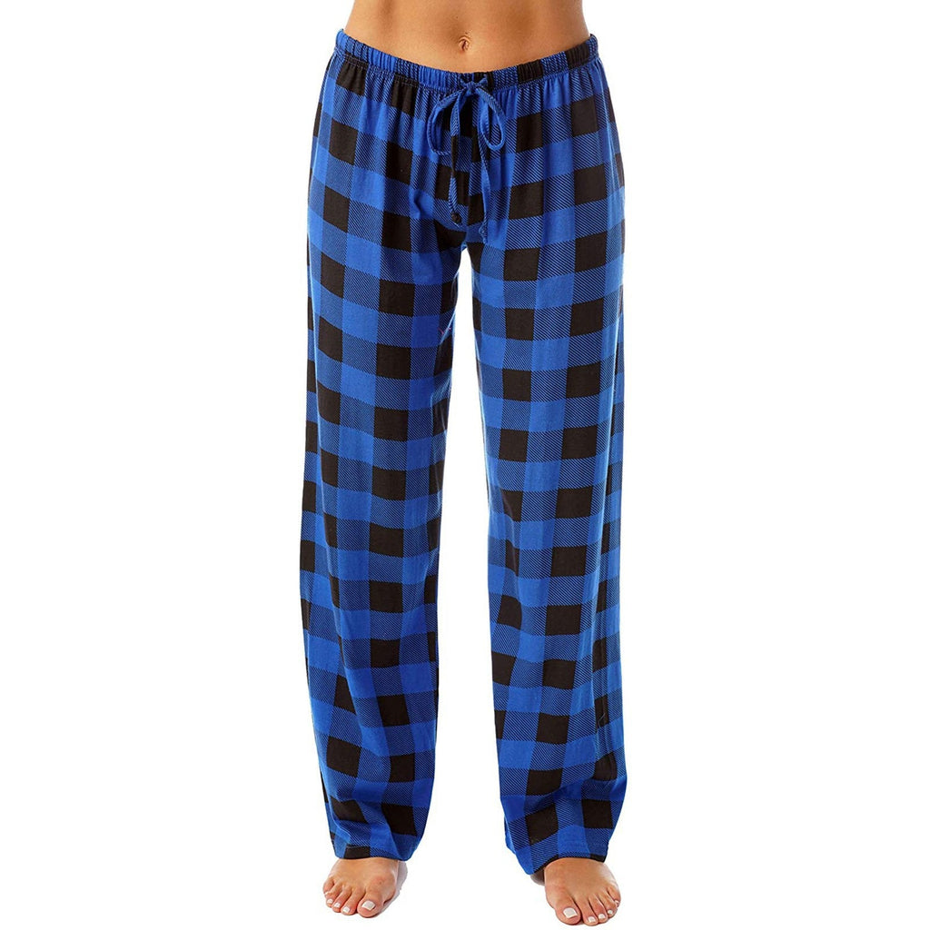 Women's Plaid Casual Pants