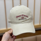 Men's Vintage-Inspired Distressed Baseball Cap