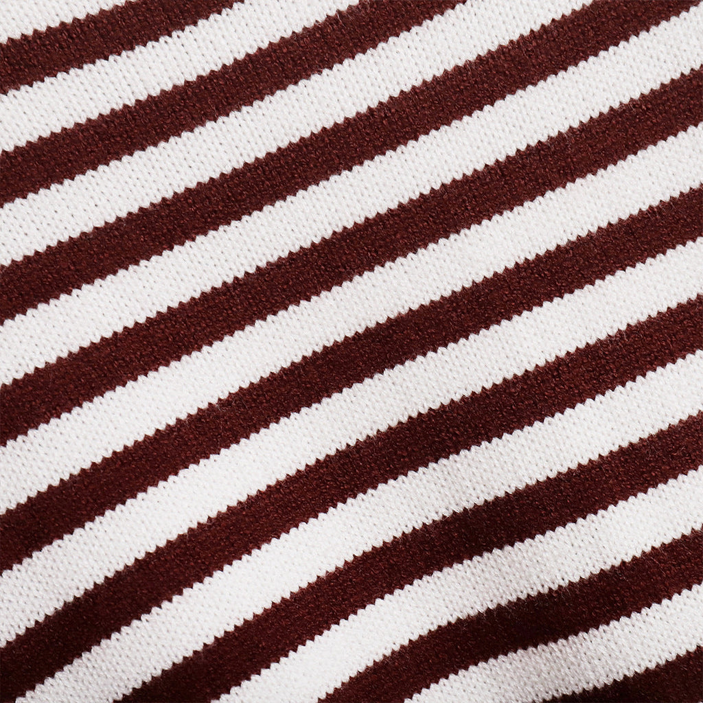 Women's Striped Casual Cotton-Blend Sweater