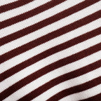 Women's Striped Casual Cotton-Blend Sweater