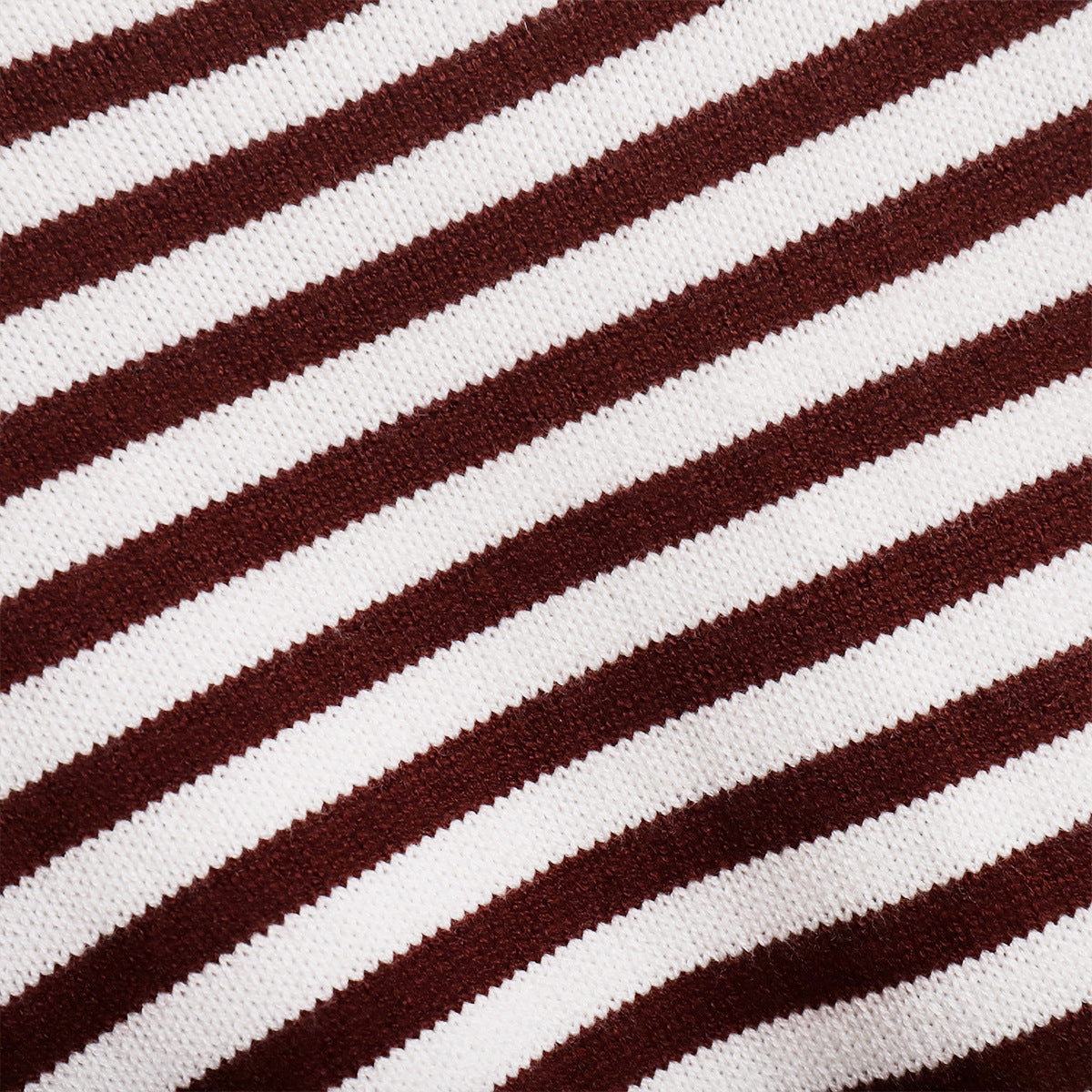 Women's Striped Casual Cotton-Blend Sweater
