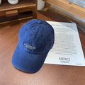Men's Casual Embroidered Cotton Cap