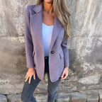 Women's Elegant and Comfortable Blazer with High-Quality Materials