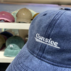 Men's Distressed Adjustable Denim Baseball Cap