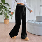 Women's Elegant and Comfortable Velour Trousers