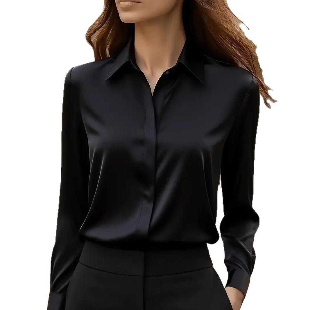 Classic Women's Long-Sleeve Blouse