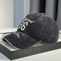 Men's Vintage-Inspired Distressed Baseball Cap