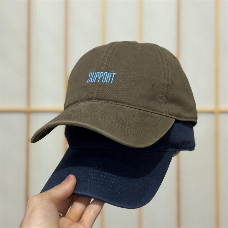 Men's Supportive Embroidered Cotton Baseball Cap