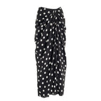 Women's Swimsuit Set with Fashionable Wrap Skirt and Elegant Ruffle Top