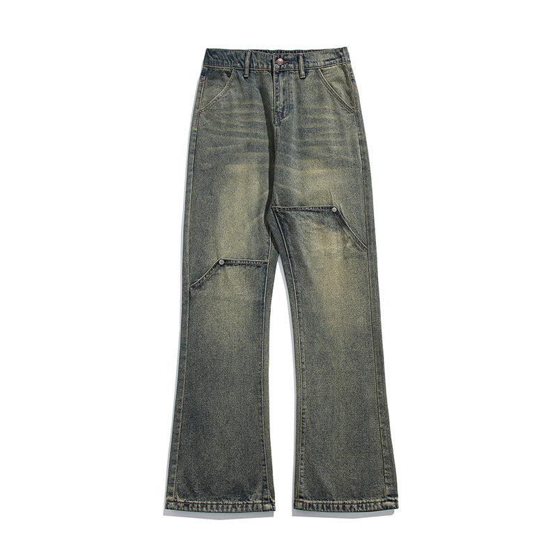 Women's Cargo Jeans with Zipper Pockets