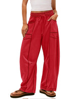 Women's Comfortable Casual Pants with Large Pockets