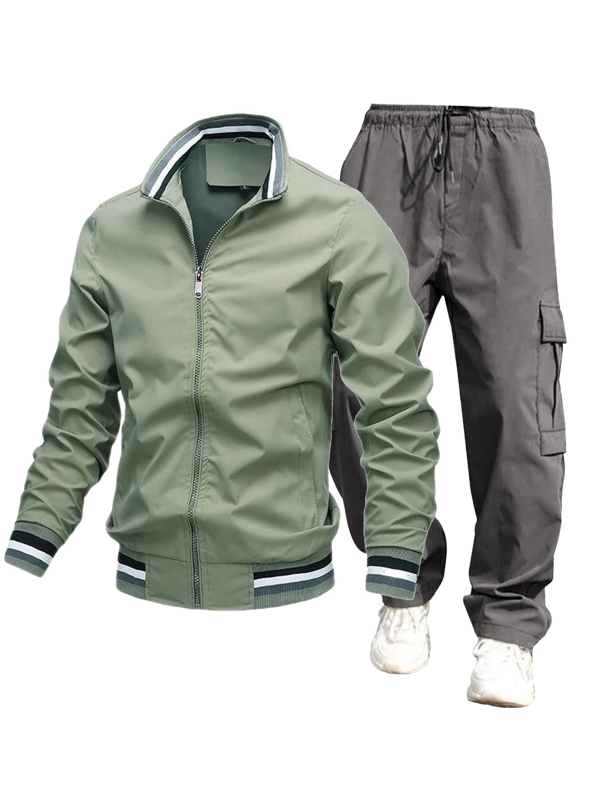 Men's Sports Jacket and Cargo Pants