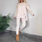 Women's Comfortable Lounge Set with Modern Oversized Cut