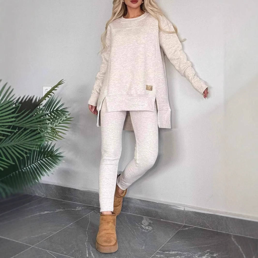 Women's Comfortable Lounge Set with Modern Oversized Cut