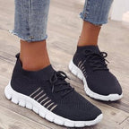 Women's Breathable Casual Sneakers with Flexible Upper