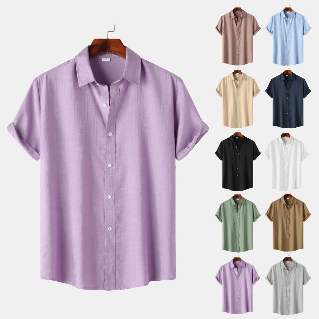 Women's Short-Sleeve Shirt in Lightweight Breathable Fabric
