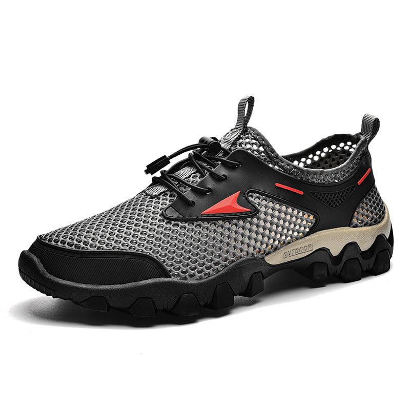 Breathable Women's Outdoor Sneakers with Quick-Drying Mesh