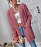 Women's Fluffy Open Cardigan