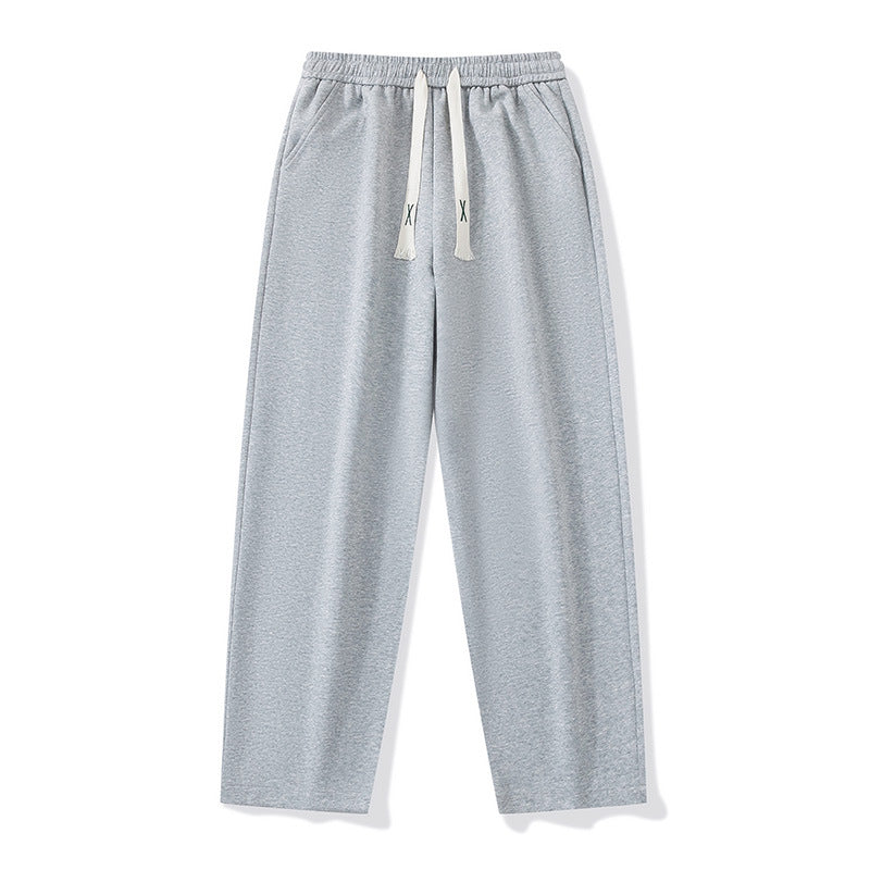 Women's Casual Pants with Elastic Waistband and Practical Side Pockets