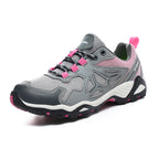 Women's Breathable Hiking Sneakers with Non-Slip Sole and Stable Support