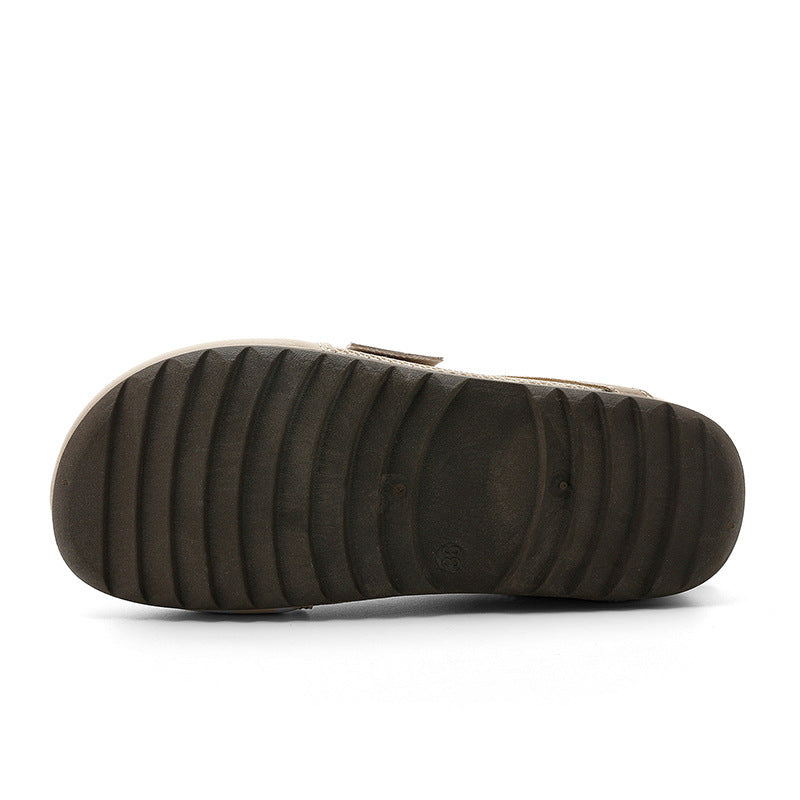 Women's Breathable Clogs with Mid-height Collar