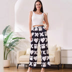 Women's Casual Pants with Creative Graphic Design