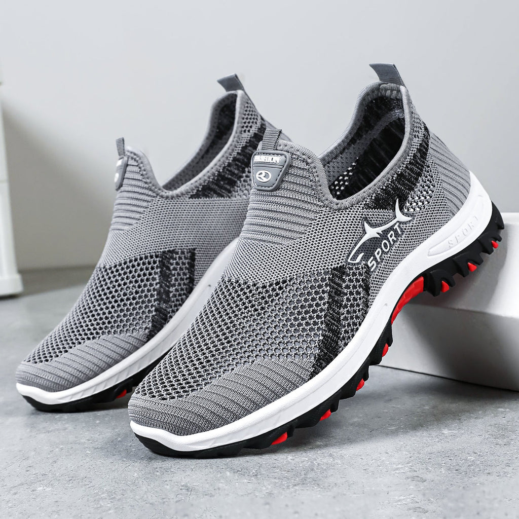 Women's Breathable Casual Shoes with Flexible Knit Upper