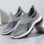 Women's Breathable Casual Shoes with Flexible Knit Upper