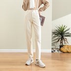 Women's High-Waisted Chino Pants