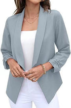 Elegant and Airy Asymmetrical Blazer