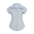 Elegant Blouse with Modern Stripes