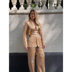 Women's Elegant Floral Suit Set