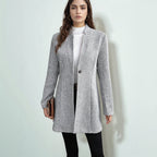 Elegant Blazer with Textured Design