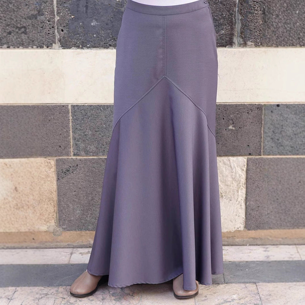Women's Maxi Skirt with Elegant A-Line Silhouette