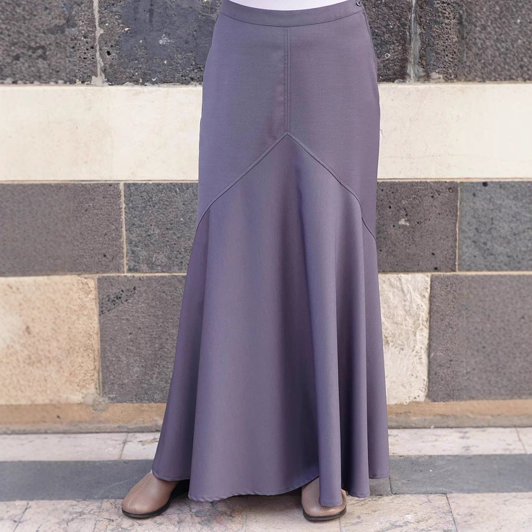 Women's Maxi Skirt with Elegant A-Line Silhouette