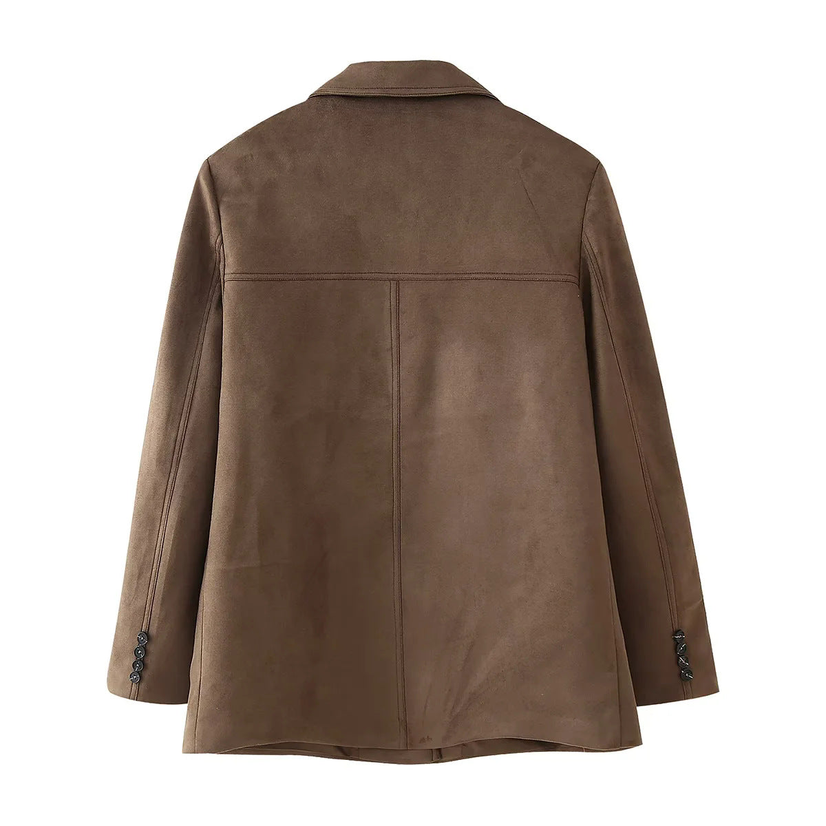 Women's Elegant Quilted Blazer with Pockets